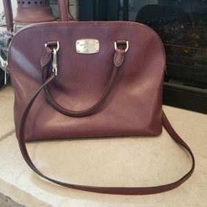 Michael Kors maroon  purse